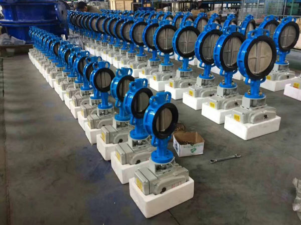 電動(dong)對夾(jia)蝶閥(fa)